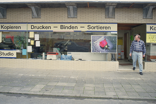 Gießen, Am Eichelbaum 41 / Weidigstraße, 1998, Kopier + Druckstudio, Foto: Kirsten Kötter