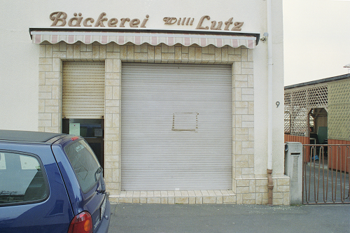 Gießen, Weigelstraße 9, 1998, Bäckerei Willi Lutz, Foto: Kirsten Kötter