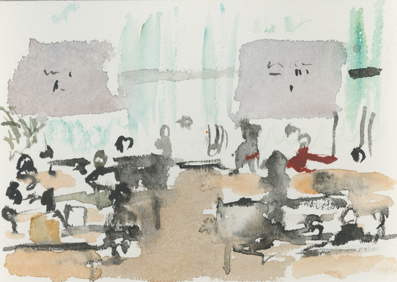 2026-03-02_kreistag-skizze2, sketch, 12 × 17 cm (Kirsten Kötter)