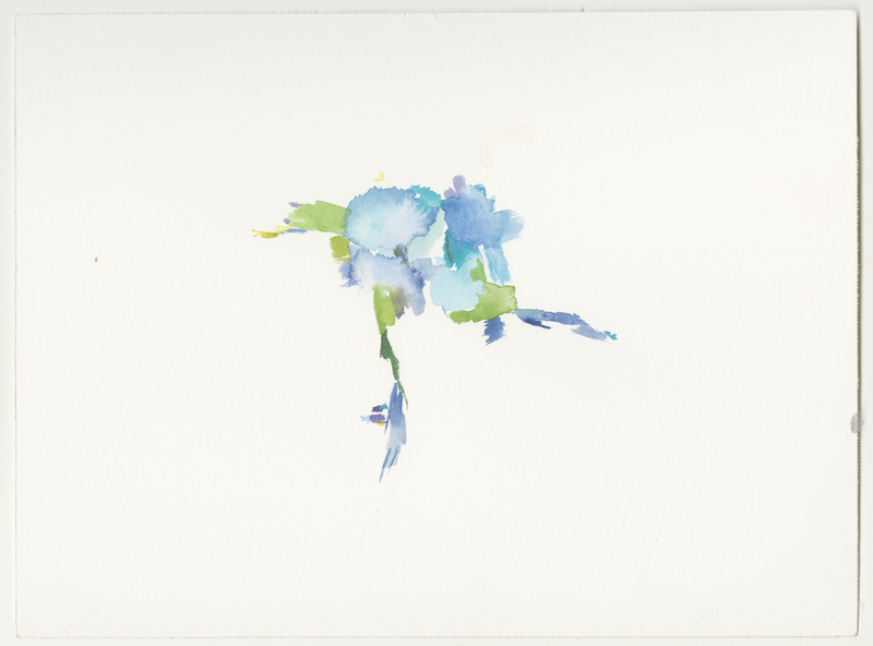 2022-04-16_fischteich, watercolour, 24 × 32 cm (Kirsten Kötter)
