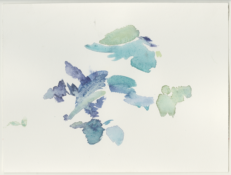 2023-05-28_warnemuende-stoltera-meer, watercolour, 24 × 32 cm (Kirsten Kötter)