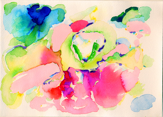 Kirsten Kötter: 2005, Aquarell, 17 × 24 cm