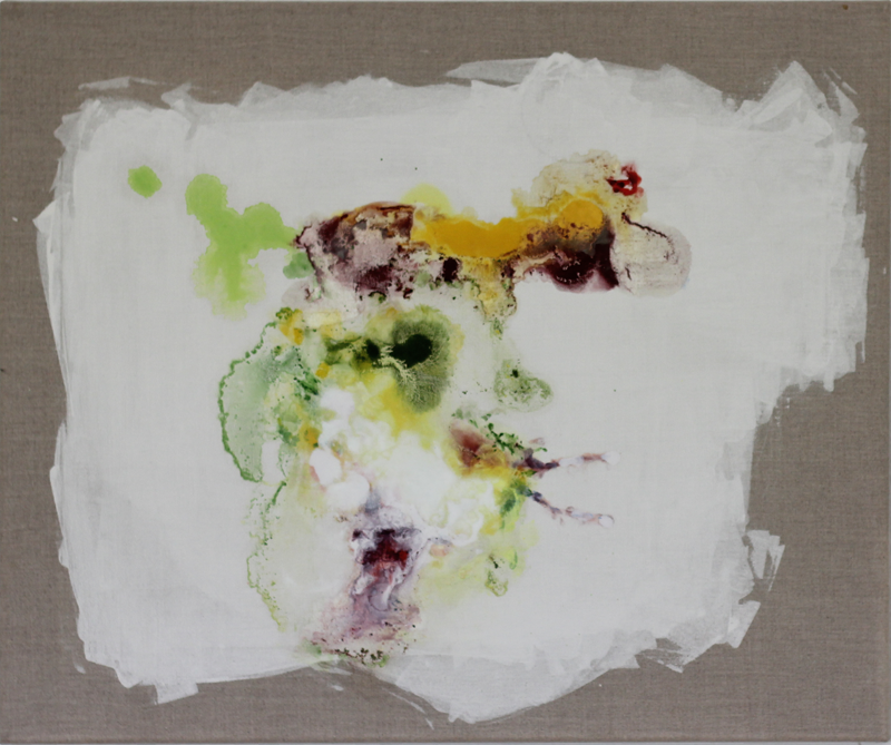 2022-02_05_schnecke_2354, oil on canvas, 40 × 50 cm (Kirsten Kötter)
