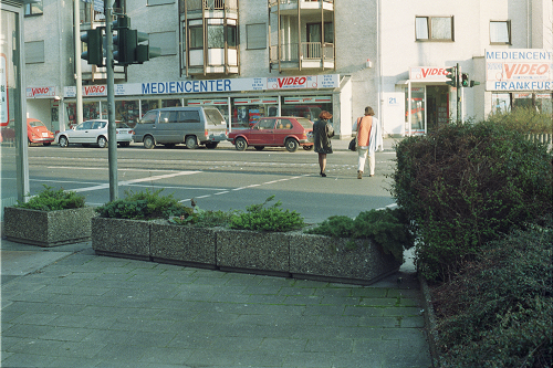 Frankfurt a. M., Am Dornbusch 21, 1997, Mediencenter Deutscher Video Ring, Foto: Kirsten Kötter