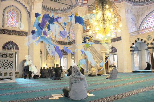Site-specific Research Sehitlik Mosque, Berlin, 2014-2018 (Kirsten Kötter)