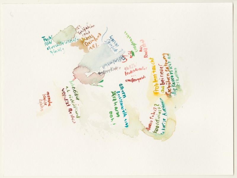 2026-04-16_kreistag6, watercolour, 24 × 32 cm (Kirsten Kötter)