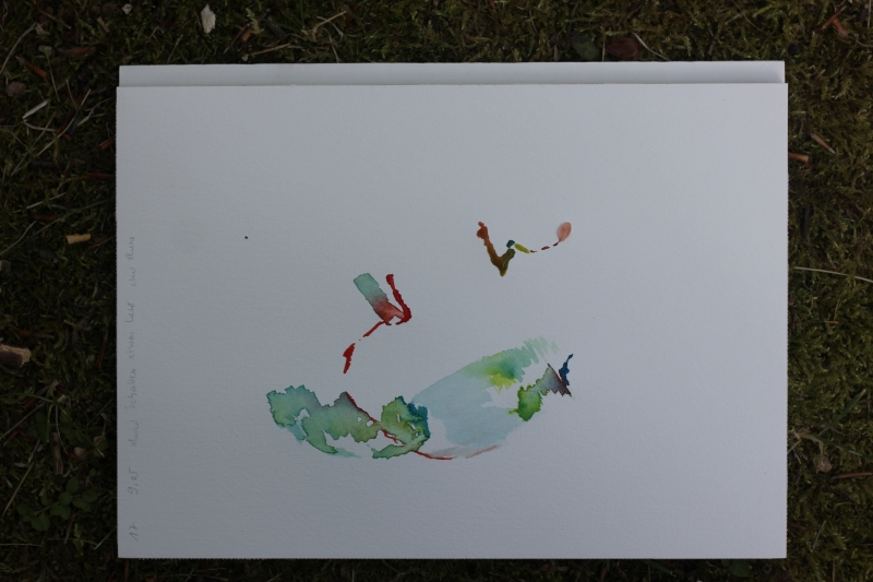 2025-08-20_malathon-chemnitz_17_2867, watercolour, 17 × 24 cm (Kirsten Kötter)