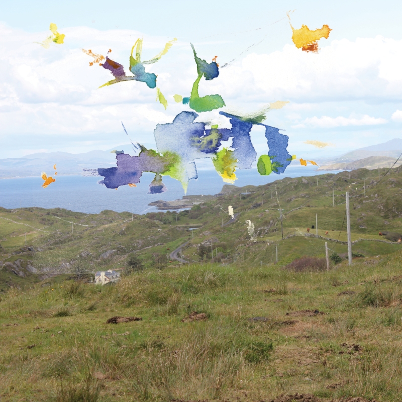 2019-06-10_irl-ring-of-beara-kenmare-bay_img4362_50-50, digital montage, 50 × 50 cm (Kirsten Kötter)