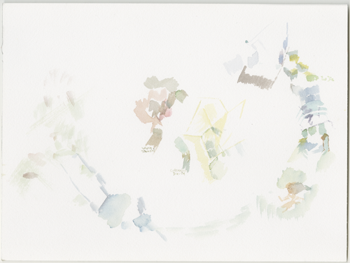 2015-07-17_51-3_9-5_documenta_catherine-david, watercolour, 24 × 32 cm (Kirsten Kötter)