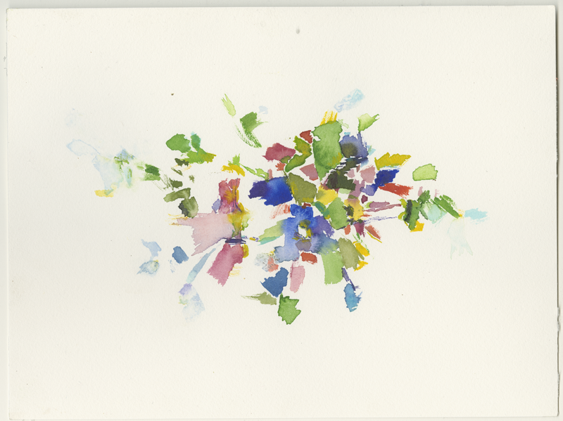 2020-05-17_fischteich, watercolour, 24 × 32 cm (Kirsten Kötter)
