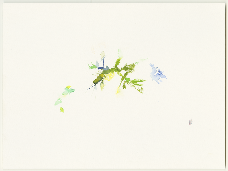 2022-05-03_fischteich, watercolour, 24 × 32 cm (Kirsten Kötter)