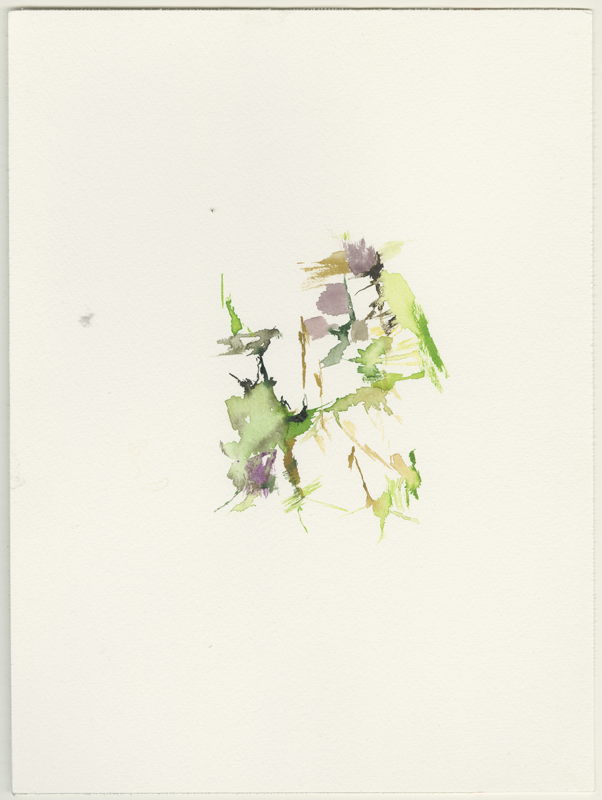 2023-02-09_fischteich, watercolour, 32 × 24 cm (Kirsten Kötter)