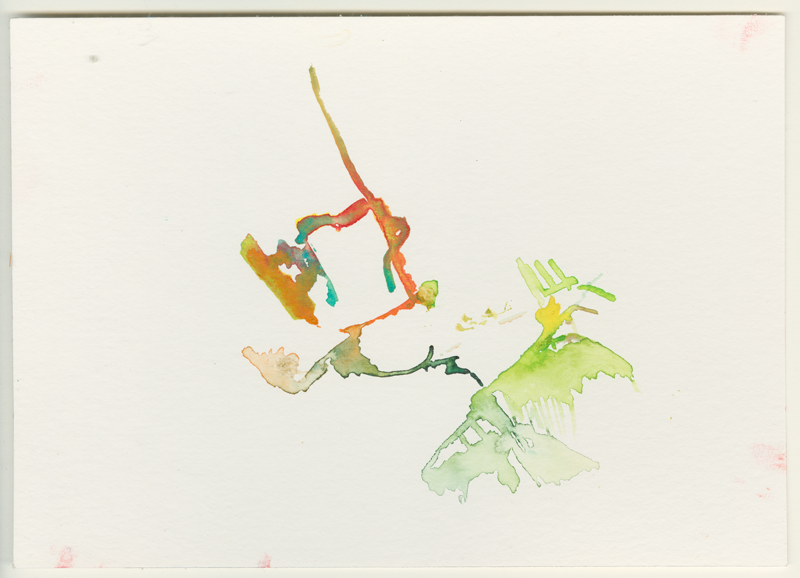 2023-12-01_artist-wi_fe-fritschi-quartett_2, watercolour, 17 × 24 cm (Kirsten Kötter)