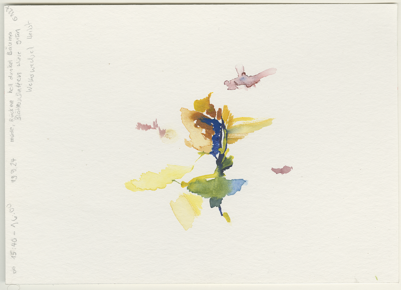 2024-09-19_malathon-rumpenheim_08, watercolour, 17 × 24 cm (Kirsten Kötter)